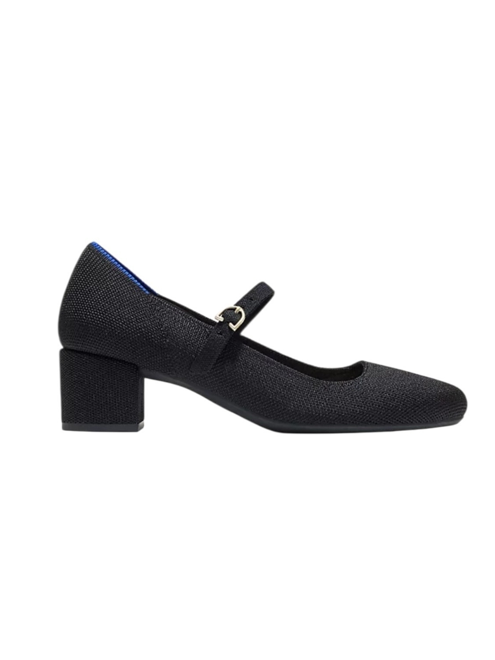 NWOT Rothy's The Mary Jane Single Strap Black Balletcore Preppy Comfort Heel 8